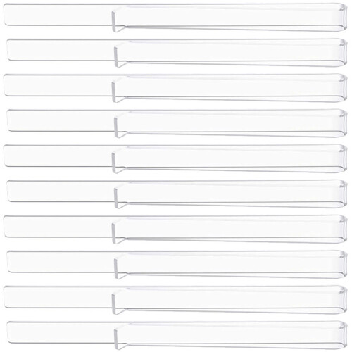 20Paires Clips Transparent De Pages De En Robustes