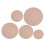 15Pcs Density Board Pottery Bats Light Brown Clay Craft Drying Plates 1