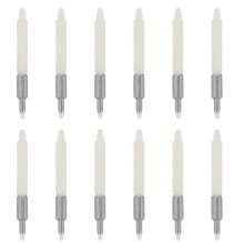 40Pièces Recharges Pointes Universelles Stylo Peinture Durables Jaunes