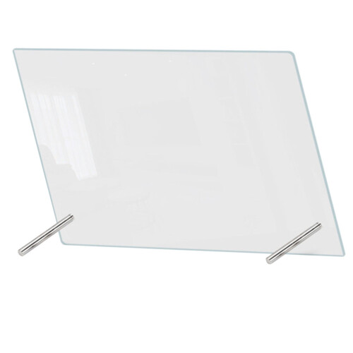 4Sets Clear Acrylic Memo Board for Home Office Multi-Use Writing Board