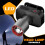 Strong Light Led Headlight Super Bright Zoom Flashlight USB Rechargeable for Fishing Light Plastic 4