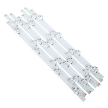 16Stk LED Backlight Streifen Aluminium Sky-Blue Für Vielseitiges DIY