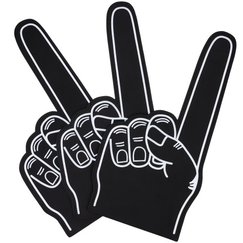 15Stk Eva Foam Finger Partyaccessoire Für
