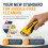 Lindas Essentials Glass Scraper Tool With 15 Extra Blades  Oven Tool N 1