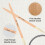 KnitPro Basix Beech Fixed Circular Needles 16" (40cm) | 4.50mm 2