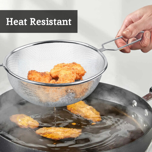 Premier Premier Housewares Versatile Kitchen Stainless Steel Wire Mesh Sieve 1