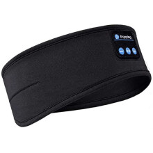 Hoofdtelefoon Sport Slaap Hoofdband Elastische Draadloze Hoofdtelefoon Muziek Oogmasker Draadloze  Hoofdtelefoon Hoofdband A