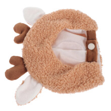 2Pièces Accessoires Chapeaux Peluche Doux Kaki Pour Décoration