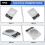 Digital Lab Scale, Gram-Scale 1000G 0.01GAccuracy, Multi-Function High Precision Electronic Scale with 100G Weight 4