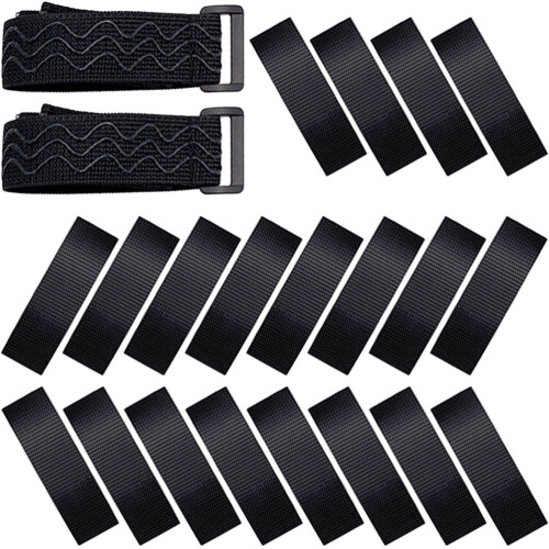 5Sets Reusable Black Boot Straps for Knee-High Boots Anti-Drop