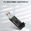 For MKS EMMC-ADAPTER V2 USB 3.0 Card Reader for MKS EMMC Module Micro- TF Card MKS Pi MKS SKIPR 5