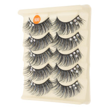 20Pairs Lightweight False Eyelashes for Women Multi Color Natural Look