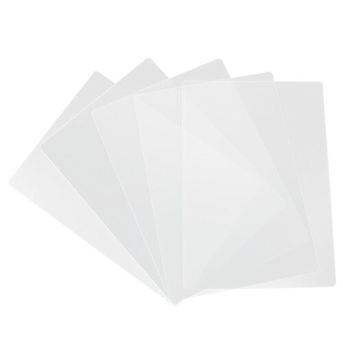 15St Multifunctionele Transparante Schrijfmat PP Voor Thuis Office