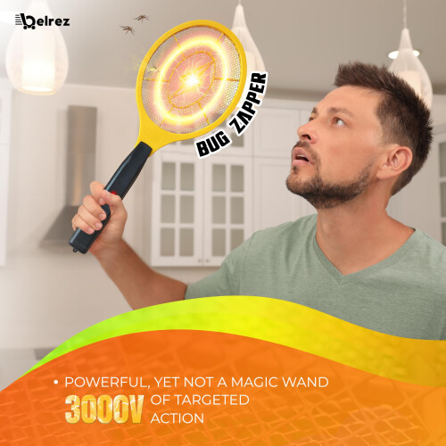 BELREZ Electric Fly Zapper - Electronic Bug Zapper with Protective 1