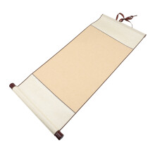 2Stk Blanko Beige Holz Stoff Papier Für Tuschezeichnung