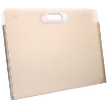 2St Plastic Documenten Tas Khaki Voor En Kantooropslag