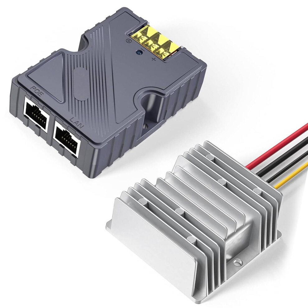 Gige Poe Injector 144W Surge Protection 168W Dc Converter For Dish V2 Satellite 3611384580865