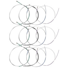 1Set Violin- Set Nickelstahl Universal 4/4 Violinzubehör Bunt