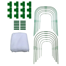 4Sets Gartenbügel Mit Frostschutznetz Und Pflanzenabdeckungen