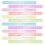 60Pcs Assorted Color Plastic Rulers Durable Measuring Tools for School 1