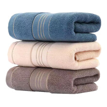 6Pcs Soft Cotton Bath Towels Long Absorbent Towels for Bathroom Use