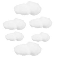 24Stk Weiße Für Decke Kindergarten Wolkenhimmel Hängend