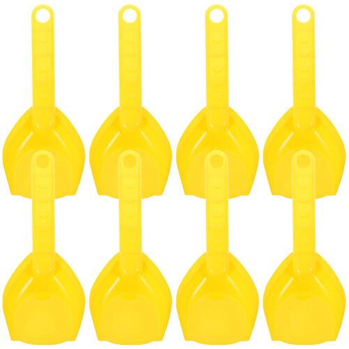 24Pcs Multifunctional Yellow Plastic Sand for Beach and Pool