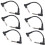 18St Zwarte Patchkabels PVC Koperdraad Kabels 1
