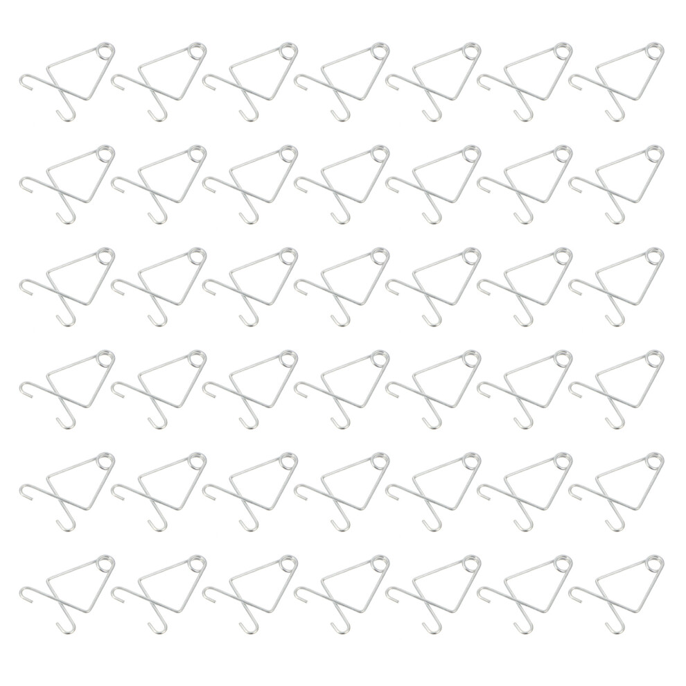 300Pcs Heavy Duty Steel Ceiling Hook Clips For Drop Ceiling Office Use 3642825081993