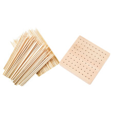 1Ensemble Socle En Bois Pour Présentation Séchage De Poupées