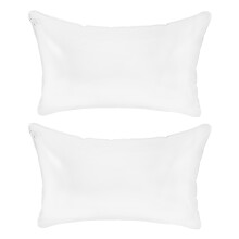 2Pièces Oreiller Gonflable Transparent En PVC Camping Salon