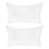 2Pièces Oreiller Gonflable Transparent En PVC Camping Salon 1