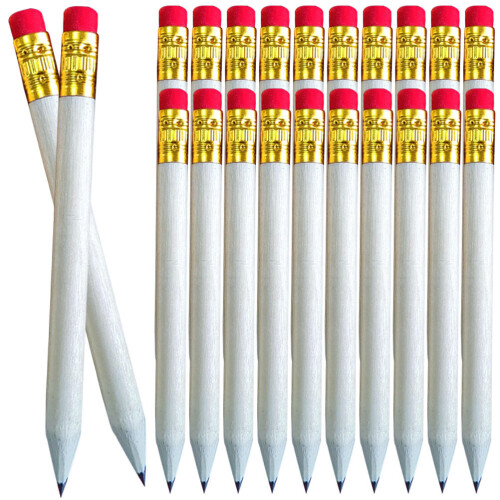 120Pcs Small Short Wooden Pencils Multi Color Erasable Writing Tools