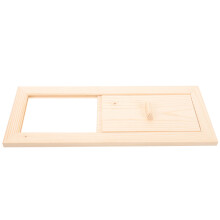 5Pièces Grille Aération En Bois Khaki Pour Sauna Bain