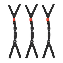 15Pièces De Protection Menton Casque En Nylon Coloré