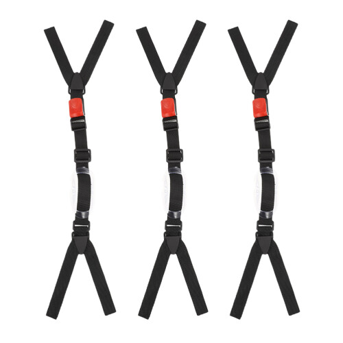 15Pièces De Protection Menton Casque En Nylon Coloré