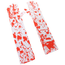 2Paren Paar Gekleurde Bloedbevlekte Handschoenen Party En Cosplay