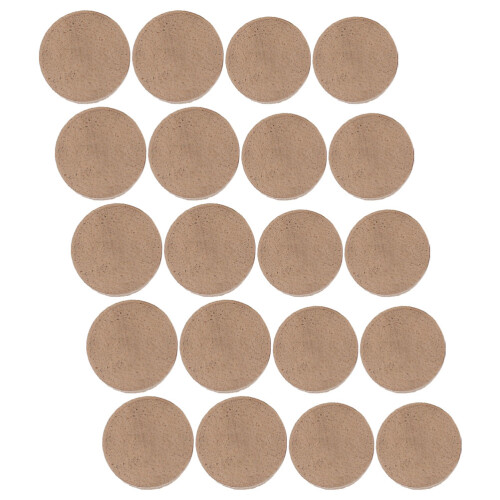 80Pcs Brown Pool Cue Tips for Billiard Accessory Replacement