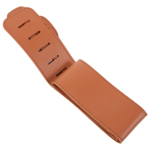 4Pièces Sangles Instruments Guitare Réglables Cuir PU Résistantes