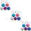 30Pcs Assorted Color Travel Denture Storage Boxes Durable Containers 4