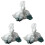3Pcs White Fishing Net Durable Floating Silk Net for 2