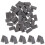 800Pcs Ceramic Miniature Brick Ornaments Grey for Model Building Decor 1