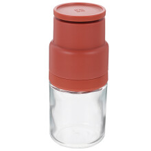 2Pcs Red Kitchen Pepper and Salt Grinder Mill for Multi-Spice Grinding
