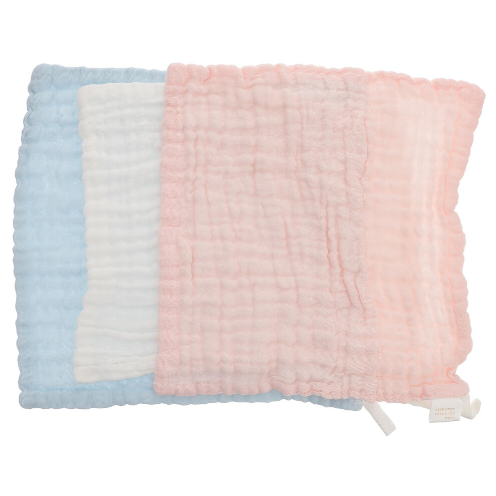 9Pcs Infant Burp Cloths Cotton Gauze Face Towels Soft Muslin Assorted Artibetter