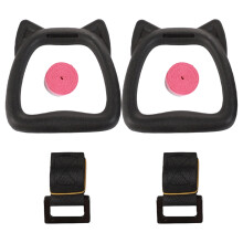 3Sets Non-Slip Gymnastic Rings with PP Handles for Indoor Fitness