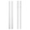 10Pairs Clear Acrylic Baking Rulers Leveling Tools for Dough Thickness 1
