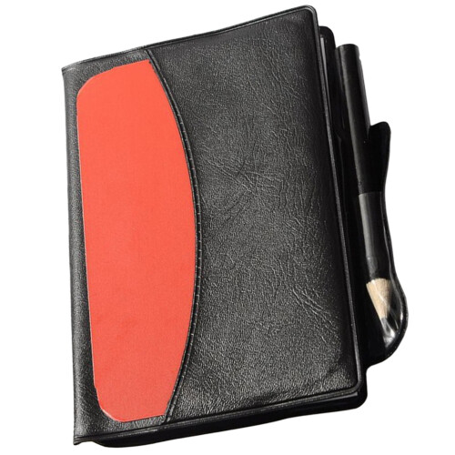 4Sets Professionele Zwarte Scheidsrechterskaarten Set Met Clip En