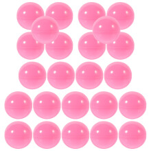 100Stk PVC-Losbälle Rosa Zum Öffnen Für Und