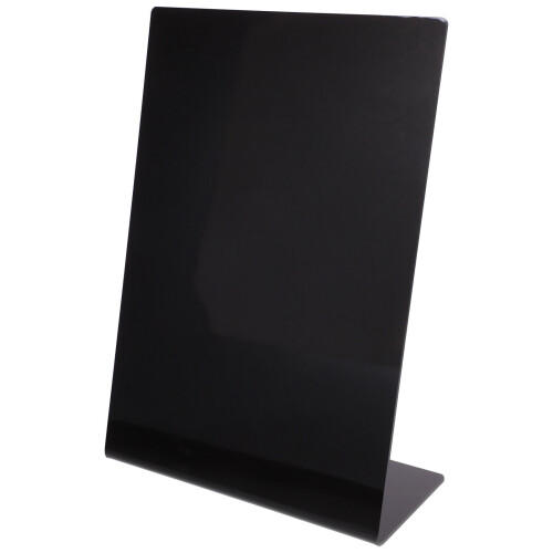 2Pcs Acrylic Erasable Mini Chalkboard Boards for Shop Kitchen Table