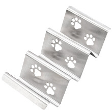 2Pcs Stainless Steel Taco Rack Silver Burrito Holder Kitchen Stand